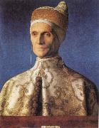 Gentile Bellini Portrait of Doge Leonardo Loredan oil on canvas